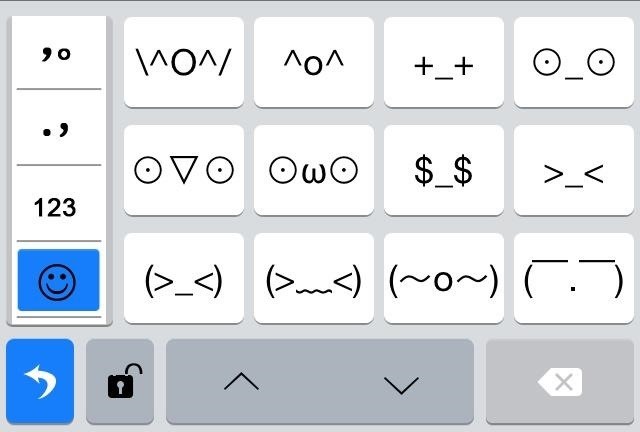 Keyboard smiley faces for mac